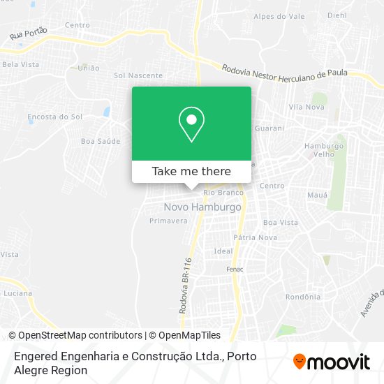 Engered Engenharia e Construção Ltda. map