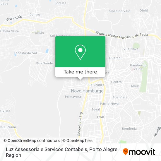 Luz Assessoria e Servicos Contabeis map