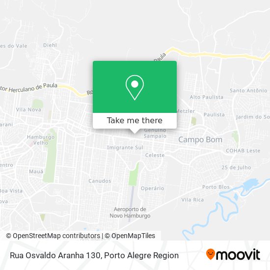 Rua Osvaldo Aranha 130 map