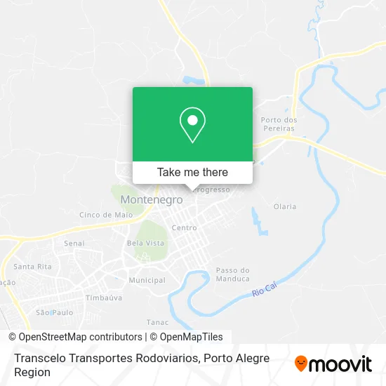 Transcelo Transportes Rodoviarios map