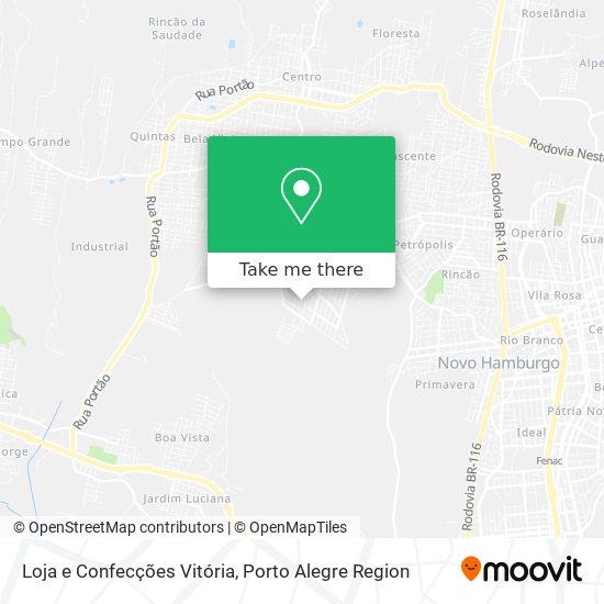 Loja e Confecções Vitória map