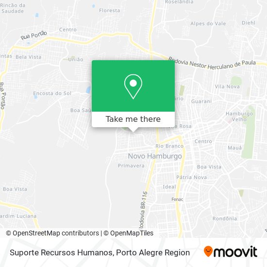 Suporte Recursos Humanos map