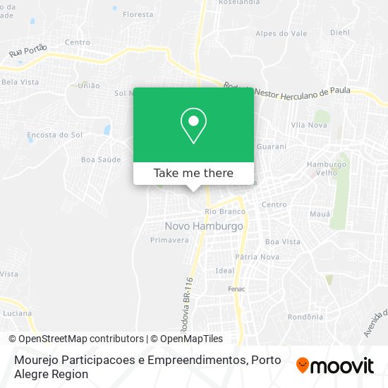 Mourejo Participacoes e Empreendimentos map