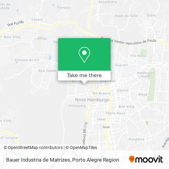 Bauer Industria de Matrizes map