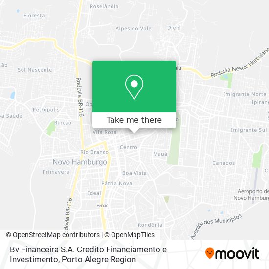 Bv Financeira S.A. Crédito Financiamento e Investimento map