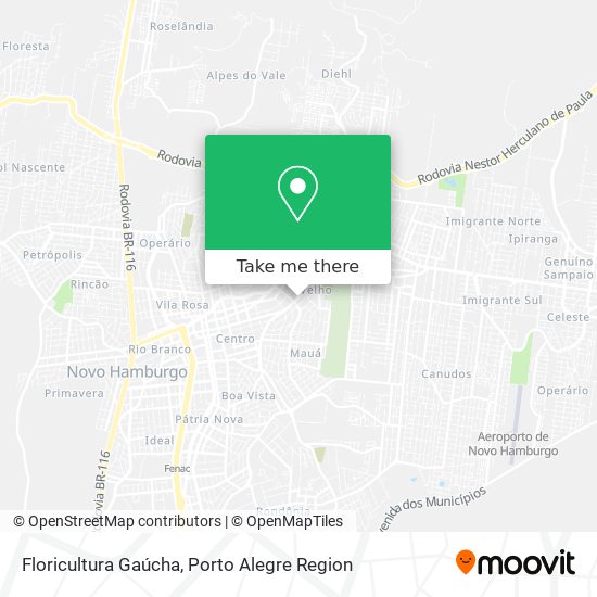 Floricultura Gaúcha map