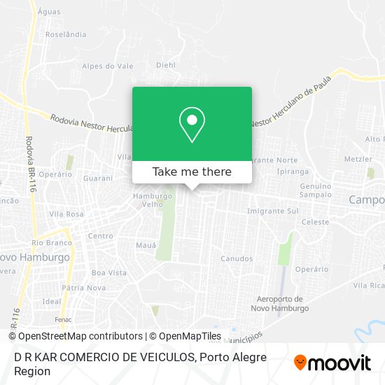 D R KAR COMERCIO DE VEICULOS map