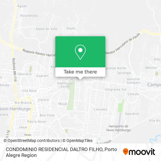 CONDOMINIO RESIDENCIAL DALTRO FILHO map