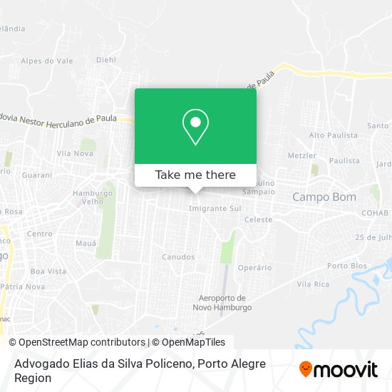 Advogado Elias da Silva Policeno map