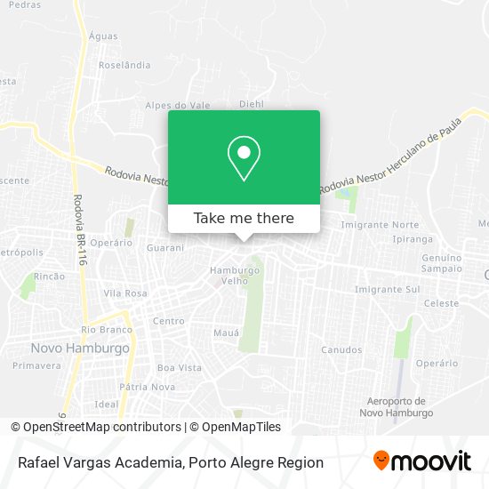 Rafael Vargas Academia map