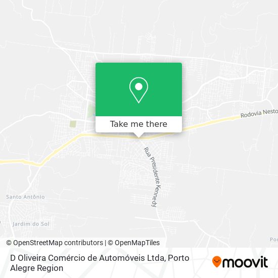 D Oliveira Comércio de Automóveis Ltda map
