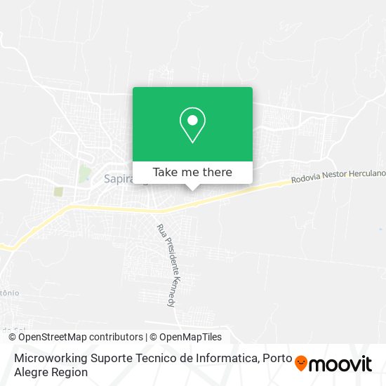 Microworking Suporte Tecnico de Informatica map