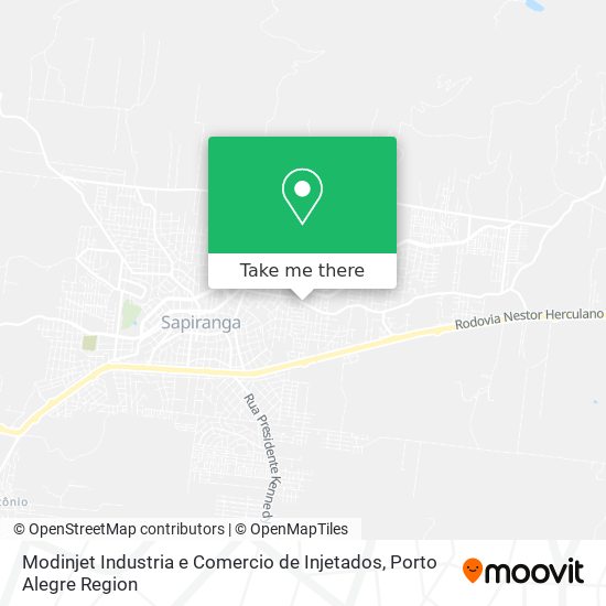 Modinjet Industria e Comercio de Injetados map