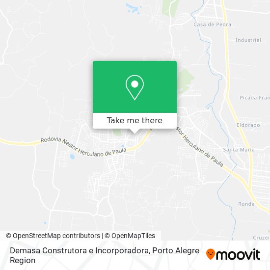 Mapa Demasa Construtora e Incorporadora