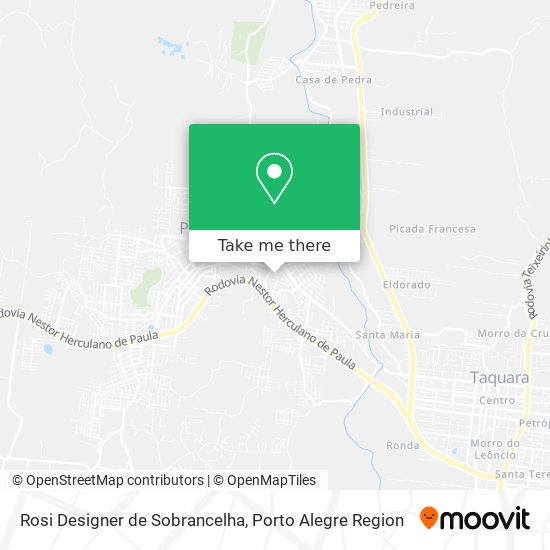 Rosi Designer de Sobrancelha map