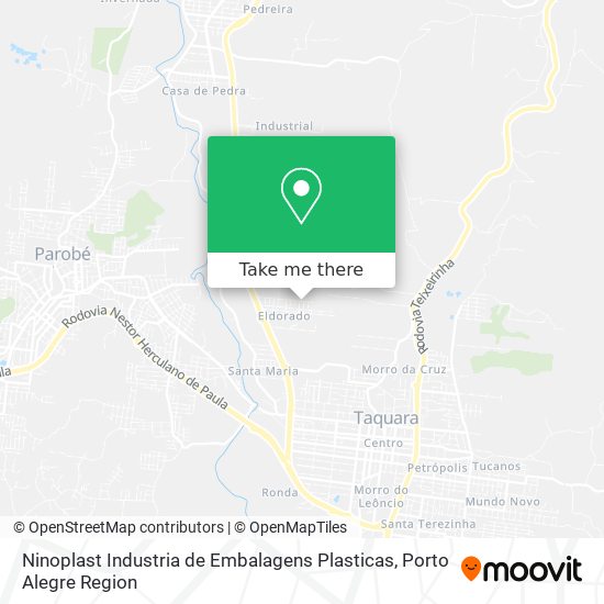 Ninoplast Industria de Embalagens Plasticas map