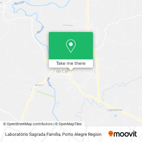 Laboratório Sagrada Família map