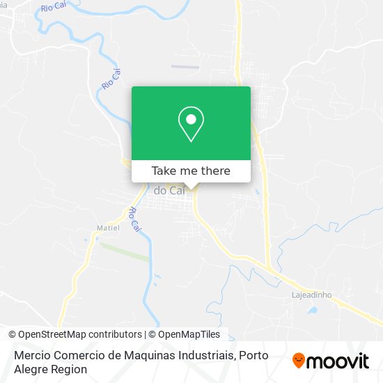 Mercio Comercio de Maquinas Industriais map