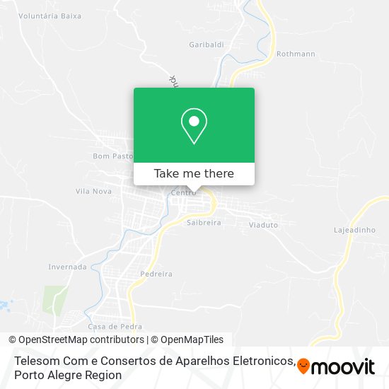 Telesom Com e Consertos de Aparelhos Eletronicos map