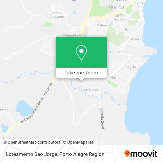 Loteamento Sao Jorge map