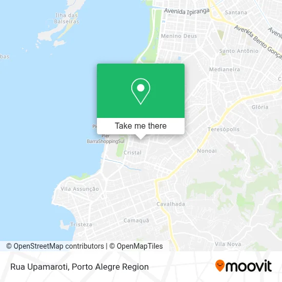 Rua Upamaroti map