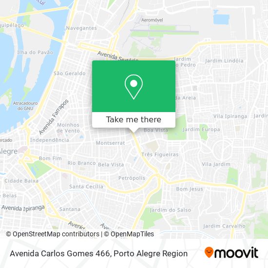 Avenida Carlos Gomes 466 map