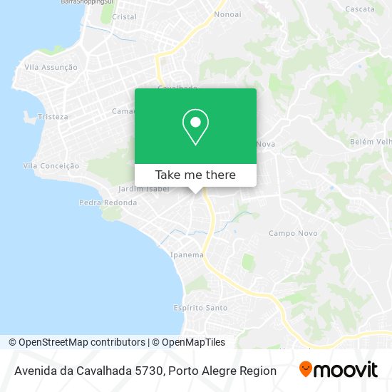 Avenida da Cavalhada 5730 map