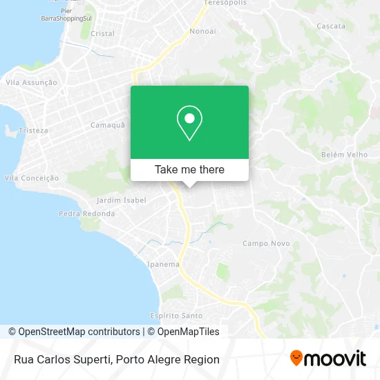 Rua Carlos Superti map