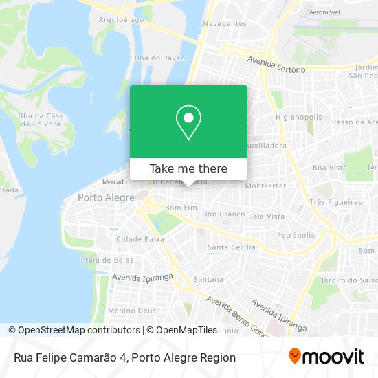 Mapa Rua Felipe Camarão 4