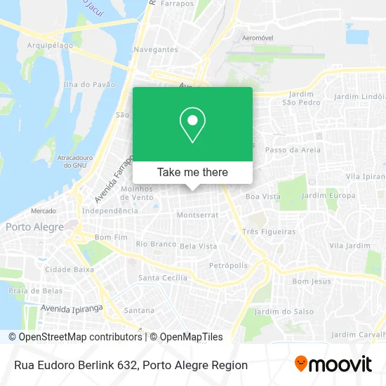 Rua Eudoro Berlink 632 map