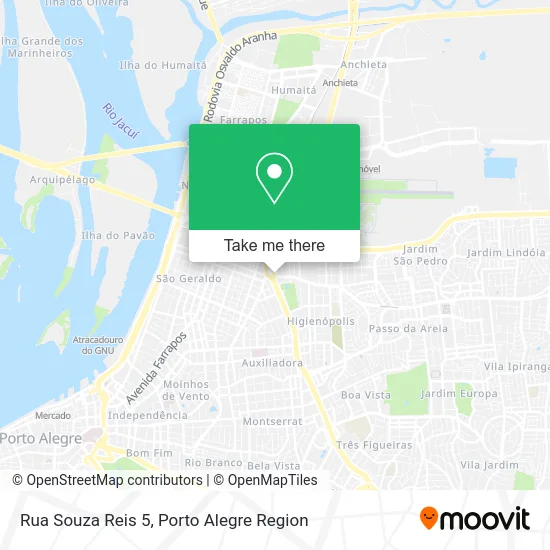 Rua Souza Reis 5 map