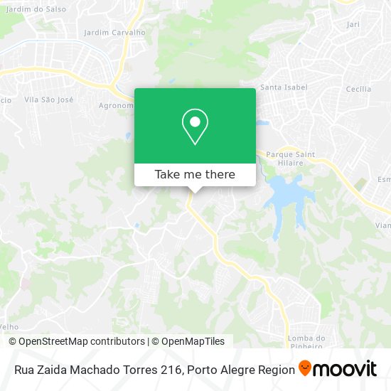 Rua Zaida Machado Torres 216 map