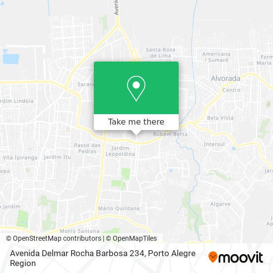 Avenida Delmar Rocha Barbosa 234 map