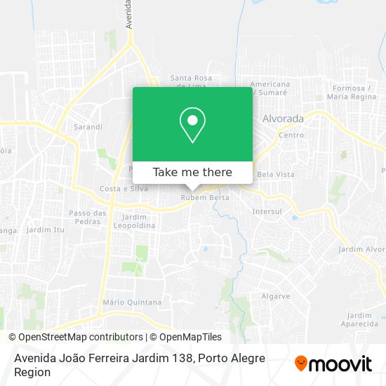 Avenida João Ferreira Jardim 138 map