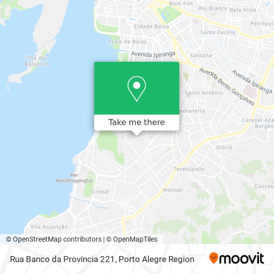 Rua Banco da Província 221 map