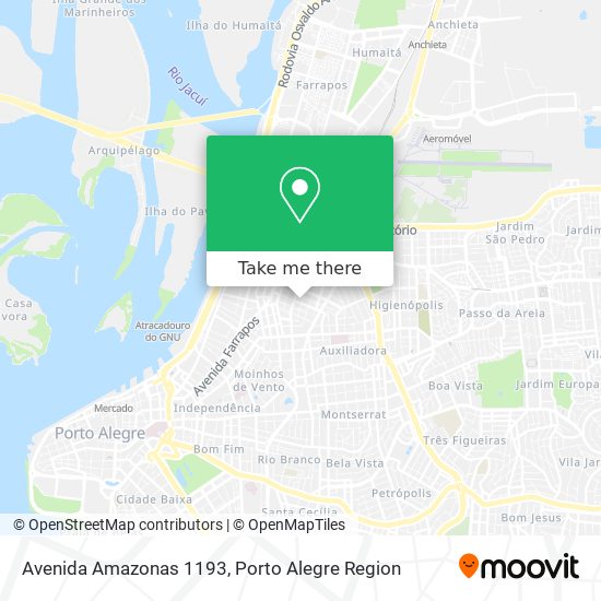 Avenida Amazonas 1193 map
