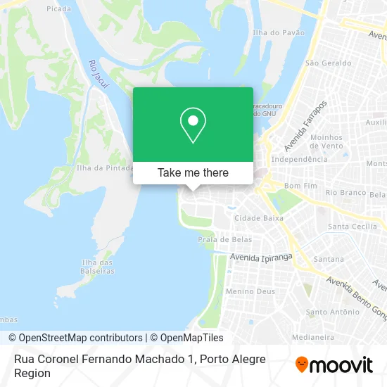 Rua Coronel Fernando Machado 1 map
