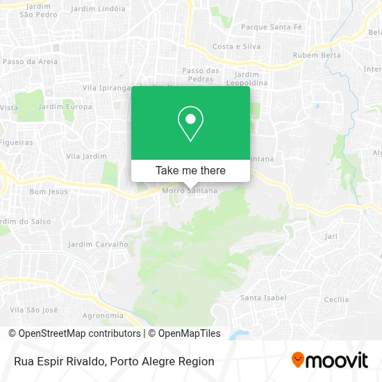 Rua Espir Rivaldo map