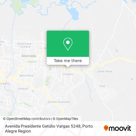 Avenida Presidente Getúlio Vargas 5248 map