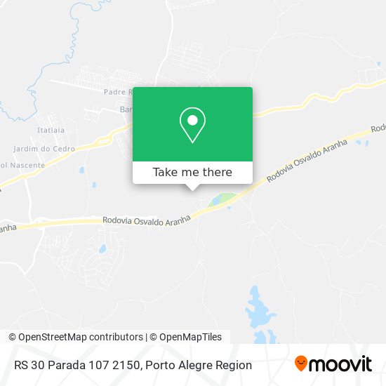 RS 30 Parada 107 2150 map