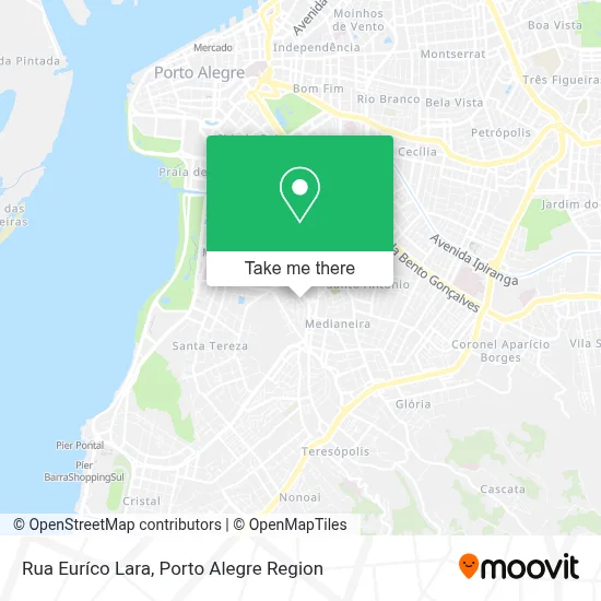 Rua Euríco Lara map