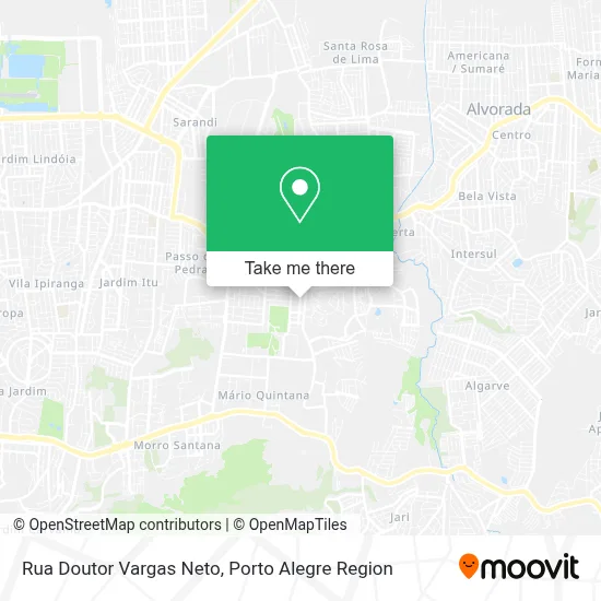 Rua Doutor Vargas Neto map