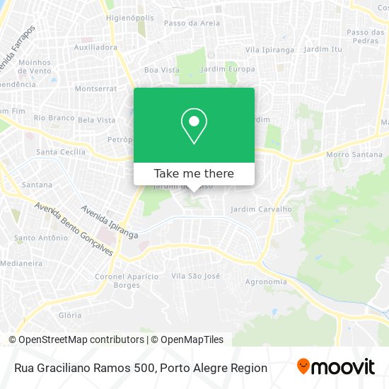Mapa Rua Graciliano Ramos 500