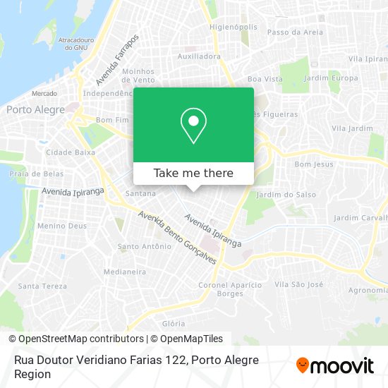 Rua Doutor Veridiano Farias 122 map