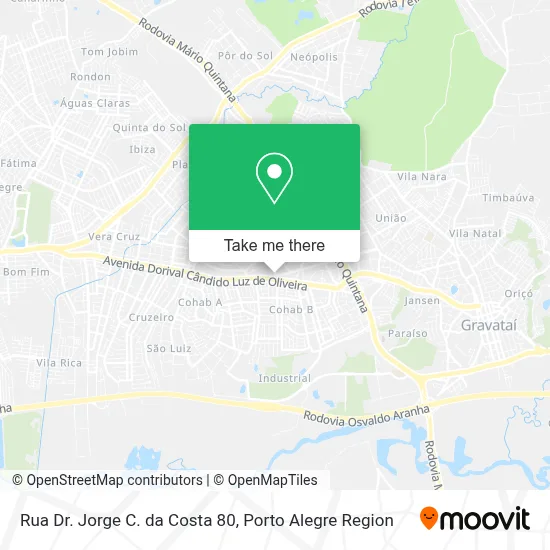 Rua Dr. Jorge C. da Costa 80 map