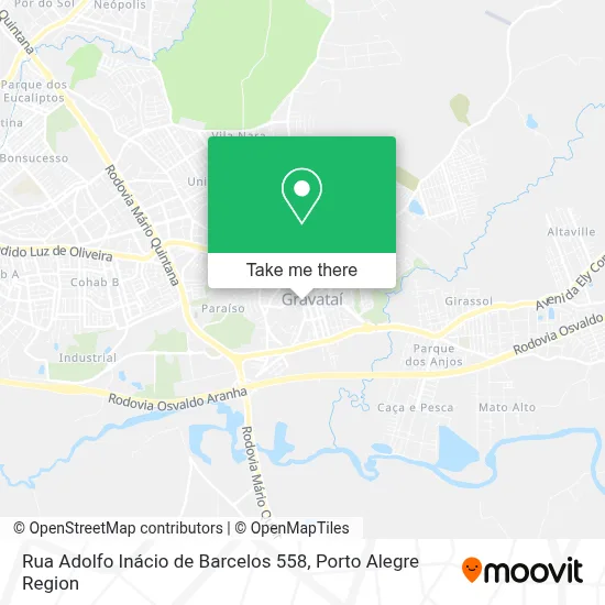 Rua Adolfo Inácio de Barcelos 558 map