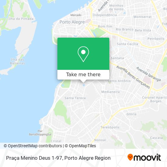 Praça Menino Deus 1-97 map