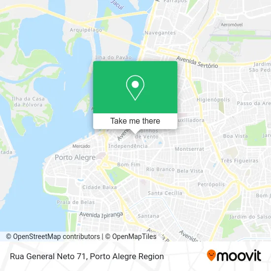 Rua General Neto 71 map