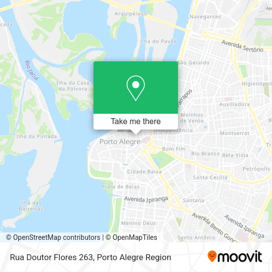 Rua Doutor Flores 263 map
