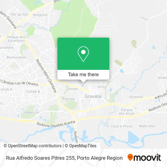 Rua Alfredo Soares Pitres 255 map